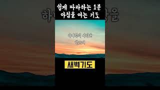 하루를 시작하며 드리는 감사 기도 l 새벽기도 아침기도 출근기도
