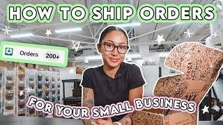 How To Ship Orders For Your Small Business  Tutorial  Learn from my mistakes 