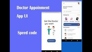 Doctor Consultant  App UI | Flutter Speed Code