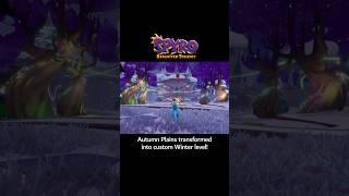 Autumn Plains transformed into Winter Plains in Spyro Reignited Trilogy! | #Spyro