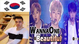 한국 보이 그룹 노래에 터키 반응 / Wanna One (워너원) - 'Beautiful (뷰티풀)' M/V (Performance ver.) / Turkish Reaction