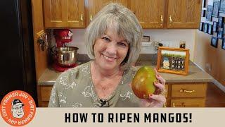 How To Ripen Mangos!