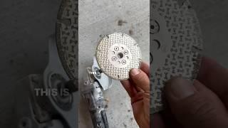 Diamond Flush Cut/Grinder Wheel From Bad Dog Tools #tools #anglegrinder