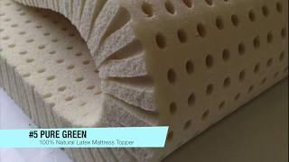 The 5 Best 100% Natural Latex Mattress Toppers *2018*