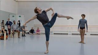 The Royal Ballet rehearse The Dante Project