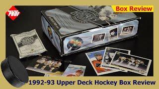 1992-93 Upper Deck Hockey I Box Review
