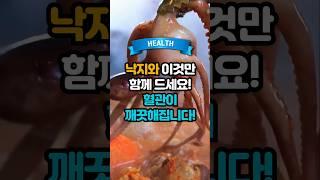 낙지와 이것만 함께 드세요! 혈관이 깨끗해집니다!