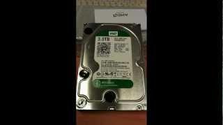 3.0TB HDD WD30EZRX Western Digital SATA 64MB Cache 00DC0B0 Green Edition