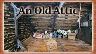 An Old Attic Space |The Josephine House| 1:12 Dollhouse Renovation| DIY Miniatures