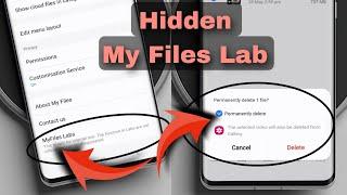 All Samsung Mobile : Activate My Files LAB  Hidden Feature Activate now  2024