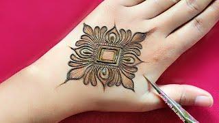 Very beautiful stylish back hand mehndi design | Latest mehndi design | Mehandi design | mehndi.