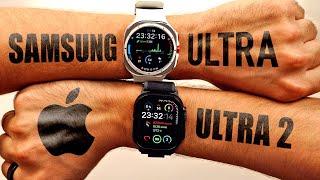 Samsung Galaxy Watch Ultra vs Apple Watch Ultra 2 Black - обзор, сравнение и опыт использования