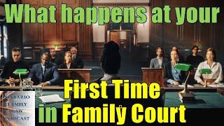 What Happens At Your First Day in Ontario Family Court