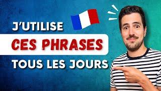  Les PHRASES du Quotidien | Le VRAI français de tous les jours | Leçon de VOCABULAIRE