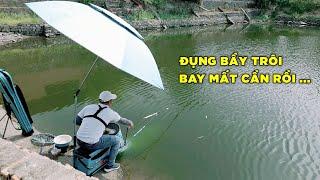 Câu Đài Hồ Hoang Đụng Ngay Bầy Trôi Trắng || Chung Nguyễn Fishing || Câu Đài Việt Nam