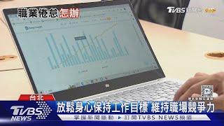 半數上班族「職場倦怠」 年後萌生轉職潮｜十點不一樣20241216 @TVBSNEWS01