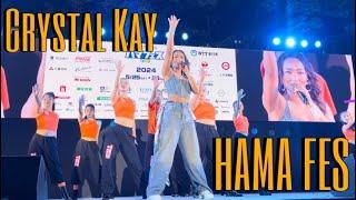 Crystal Kay Live at HAMA FES -Behind the scenes