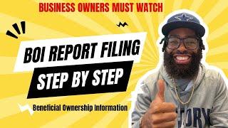 How To File BOI REPORT for FREE - Step by step walkthrough