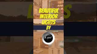 Lights-Soul Of Interior design ! | best interior lights a360architects | Best interior in Bangalore