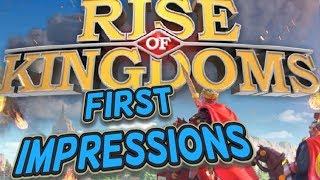 Rise Of Kingdoms - First Impressions