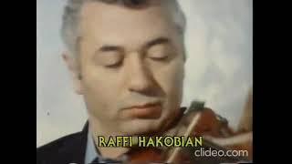 Raffi Hakopian - Krunk, & Romanian Dance (Live on Armenian Teletime 1980)