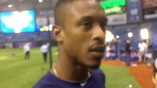 CF B.J. Upton on possibly playing final game as a Tampa Bay Ray