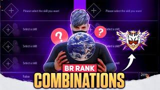 BR RANK BEST CHARACTER COMBINATION || BEST CHARACTER COMBINATION FOR SOLO RANK