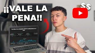 Esto PAGA YouTube a un canal pequeño | 8 MESES de monetización