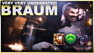 BRAUM IS SERIOUSLY UNDERRATED! | League of Legends