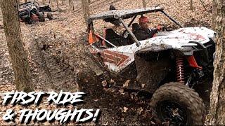 HONDA TALON FIRST RIDE & THOUGHTS! | Muddy Hill Climbs & Trails @ The Cliffs Insane Terrain