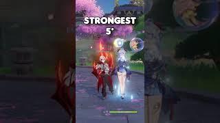 Genshin 5 star Trend with GF ️ #genshinimpact #shorts