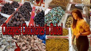 DUBAI CHEAP CHOCOLATES || FAMOUS DUBAI CHOCOLATE  DATES W/ AlMONDS & NUTS  | Janice Vlogs