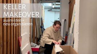 Declutter and organize | Keller aufräumen