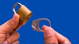 Open ANY Lock without a key in a flash! HOW TO UNLOCK MAGIC