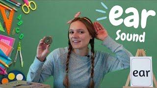 ear Sound | Learn Phonics | ear words | Learn to Read | British Teacher | Trigraph