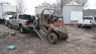 HOW TO LOAD A RZR 900 INTO THE BACK OF A PICKUP