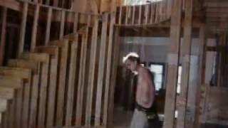 how to build round stairs