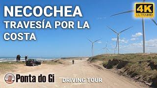 【4K】Rumbo al SUR de #NECOCHEA por el camino de la Costa #driving tour 2022 -BUENOS AIRES - ARGENTINA