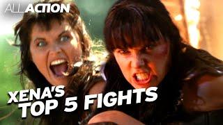 Top 5 Xena Fights | Xena: Warrior Princess | All Action