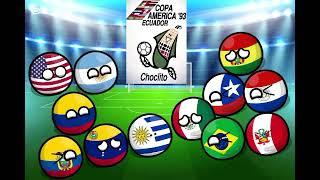 Copa América Ecuador 1993  #countryballs #futbol