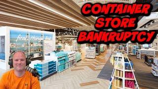 ANOTHER BANKRUPTCY!  Container Store COLLAPSE