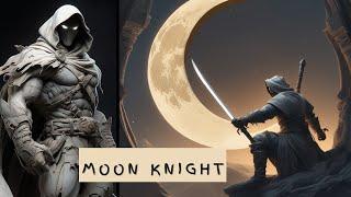 Moon knight insane transformation images by AI#moonknight #marvel