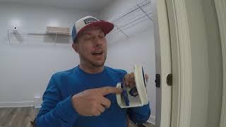 Installing a Pocket Door Knob Using the Lenox Hole Saw Door Lock Jig!