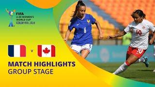 France v Canada | FIFA U-20 Women's World Cup Colombia 2024 | Match Highlights