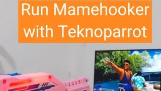 Step by step How to make Makehooker hook Teknoparrot game output by Demulshooter for the gun recoil