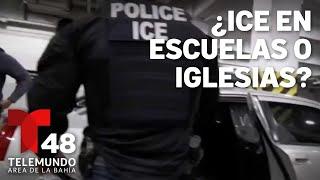 ¿ICE puede arrestar a inmigrantes dentro de escuelas, iglesias u hospitales?