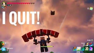 I Rage Quit Lego Fortnite at Map Edge