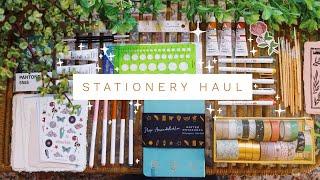 Stationery Haul!  (Journals, Pens, Paints, Washi Tape, Stickers & other goodies...)