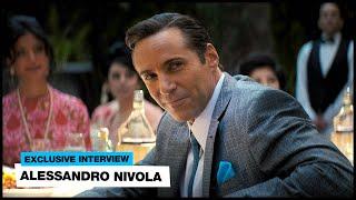Alessandro Nivola: "I made an ass of myself in front of Robert De Niro"