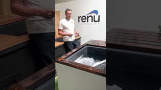 How long should I stay in my RENU Cold Plunge Tank?